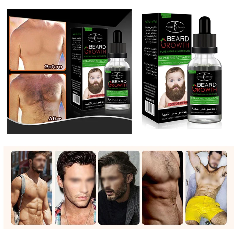 30ML Hair Beard growth oil Men Mustache beard grooming 100% natural accelerate facial hair grow beard conditioner oil
30ML Hair Beard growth oil Men Mustache beard grooming 100% natural accelerate facial hair grow beard conditioner oil