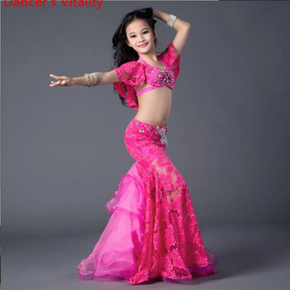 2018 New Children Belly Dance Costumes 4 colors Kids' Girls luxury Belly Dance Outfit Costume India Dance Clothes Top+Skirt
2018 New Children Belly Dance Costumes 4 colors Kids' Girls luxury Belly Dance Outfit Costume India Dance Clothes Top+Skirt