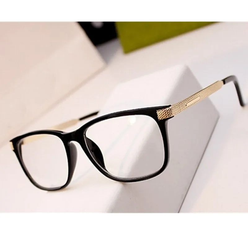 

Fashion Metal Glasses Women Retro Vintage Reading Myopia Eyeglasses Frame Men Square Glasses Optical Clear Eyewear Oculos
