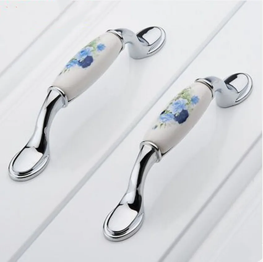 76mm 96mm 128mm modern fashion rural ceramic furniture handles white and blue silver tv cabinet drawer dresser handle pull knob
76mm 96mm 128mm modern fashion rural ceramic furniture handles white and blue silver tv cabinet drawer dresser handle pull knob