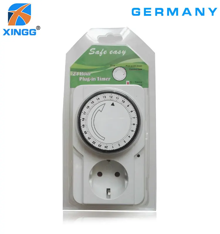 EU European Smart Programmable Adjustable Power Electric Socket Outlet 24 Hours Mechanical Timer Switch Plug Adapter 16A 230V
EU European Smart Programmable Adjustable Power Electric Socket Outlet 24 Hours Mechanical Timer Switch Plug Adapter 16A 230V