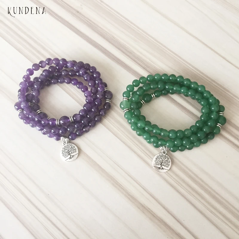 108 Mala Necklace & bracelet Tree of Life bracelets 6mm aventurine Amethysts Mala 108 Beaded Prayer Bracelet For womens
108 Mala Necklace & bracelet Tree of Life bracelets 6mm aventurine Amethysts Mala 108 Beaded Prayer Bracelet For womens