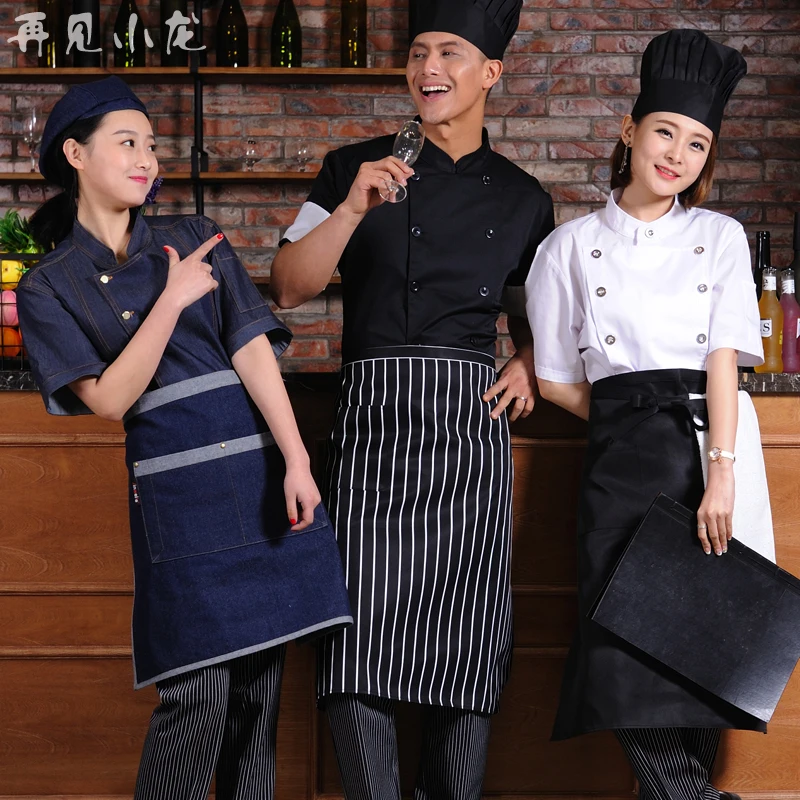 Одежда для работы в отеле 2017, летняя индивидуальная одежда Chefwear с коротким рукавом, белая куртка шеф-повара, джинсовая Униформа шеф-повара в английском стиле, бесплатная доставка
Одежда для работы в отеле 2017, летняя индивидуальная одежда Chefwear с коротким рукавом, белая куртка шеф-повара, джинсовая Униформа шеф-повара в английском стиле, бесплатная доставка