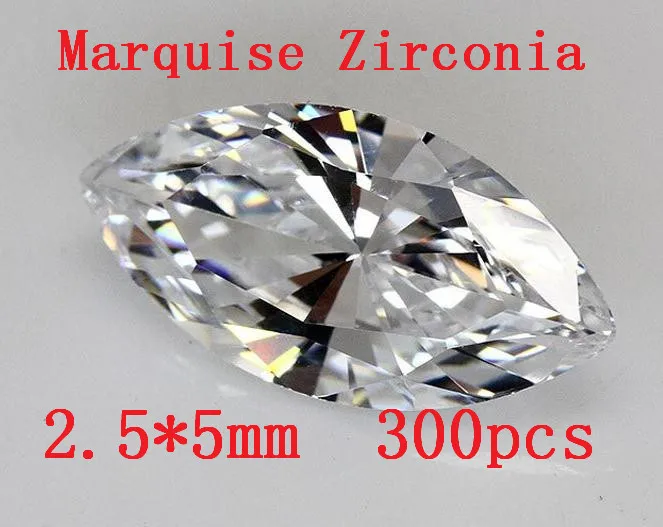 MRHUANG Free shipping! 300pcs/pack Marquise Shape Zircon 2.5*5MM AAA Grade Cubic Zirconia DIY Jewelry Findings Supplies
MRHUANG Free shipping! 300pcs/pack Marquise Shape Zircon 2.5*5MM AAA Grade Cubic Zirconia DIY Jewelry Findings Supplies