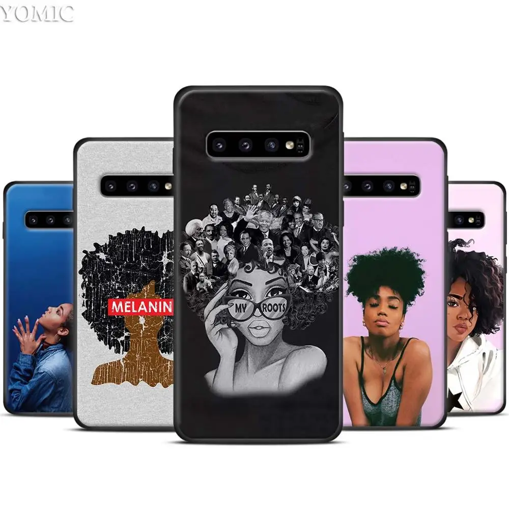 Melanin Poppin Black TPU Case for Samsung Galaxy S20 FE S21 Note 20 Ultra S10 10 Lite S9 Plus S8 S10e Soft Phone Cover Coque
Melanin Poppin Black TPU Case for Samsung Galaxy S20 FE S21 Note 20 Ultra S10 10 Lite S9 Plus S8 S10e Soft Phone Cover Coque