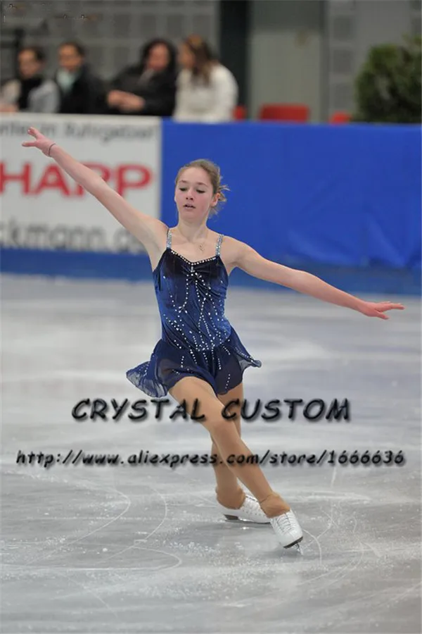 Crystal Custom Figure Skating Dresses Girls New Brand Ice Skating Dresses For Competition DR4530
Crystal Custom Figure Skating Dresses Girls New Brand Ice Skating Dresses For Competition DR4530