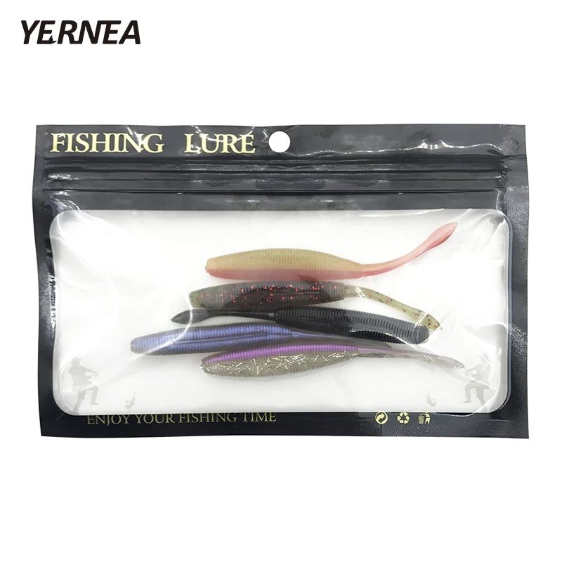 Yernea 20 pcs/lot 4.7g 9.8cm Soft Bait Fishing Lures Manual Silicone Imitation Fish Bionic Road Sub Soft Bait Plastic Lure
Yernea 20 pcs/lot 4.7g 9.8cm Soft Bait Fishing Lures Manual Silicone Imitation Fish Bionic Road Sub Soft Bait Plastic Lure