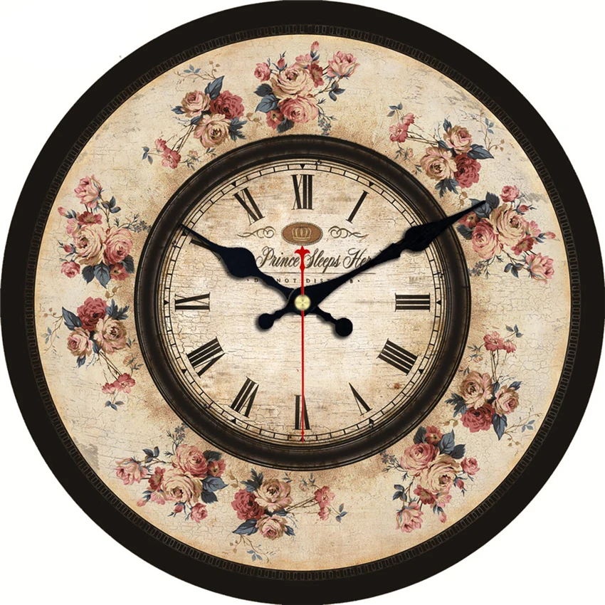 Large Wall Clocks Art Vintage Beautiful Flower Design Silent Clocks Home Living Room Cafe Office Bar Kitchen Wall Decorative
Large Wall Clocks Art Vintage Beautiful Flower Design Silent Clocks Home Living Room Cafe Office Bar Kitchen Wall Decorative