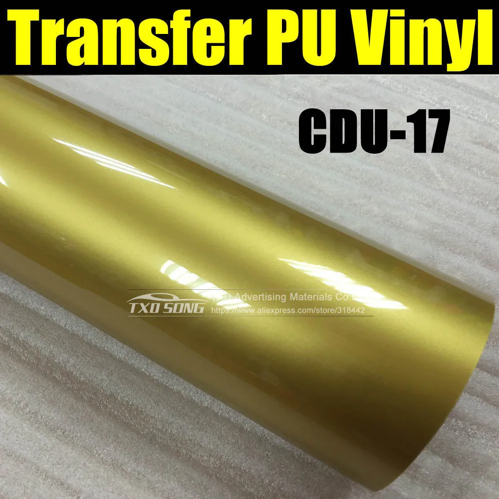 Free shipping heat transfer PU vinyl 50X100CM/LOT with good quality CDU-17 GOLD COLOR
Free shipping heat transfer PU vinyl 50X100CM/LOT with good quality CDU-17 GOLD COLOR