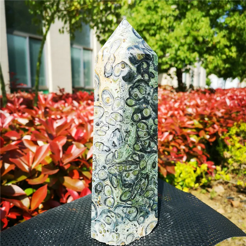 1000g Natural kamba peacock eye stone obelisk quartz crystal healing reiki wand tower point200mm
1000g Natural kamba peacock eye stone obelisk quartz crystal healing reiki wand tower point200mm