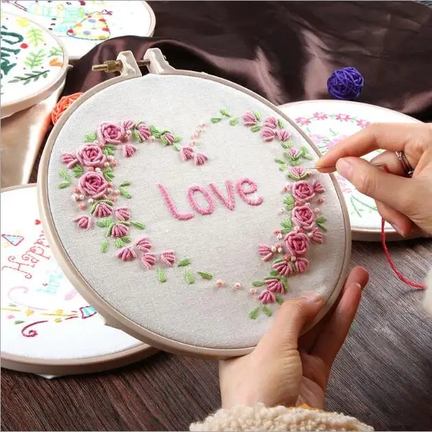 Flower Shop Plant Series European embroidery kit simple three-dimensional embroidery Ribbon kit embroidery needlework
Flower Shop Plant Series European embroidery kit simple three-dimensional embroidery Ribbon kit embroidery needlework