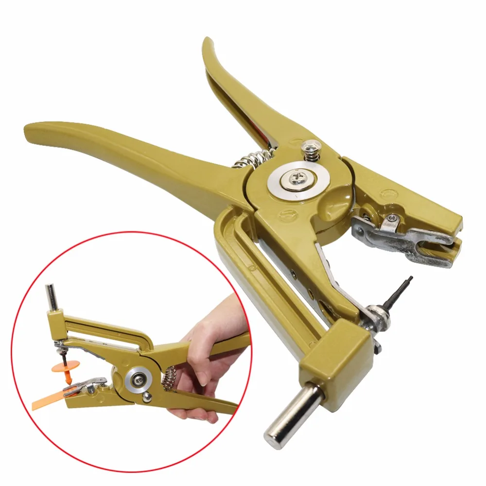 1 Pcs Ear Tag Pliers Livestock Animal Alloy Ateel Hydraulic Ear Tag Pliers Swine Cow Sheep Rabbit Identification Tool
1 Pcs Ear Tag Pliers Livestock Animal Alloy Ateel Hydraulic Ear Tag Pliers Swine Cow Sheep Rabbit Identification Tool
