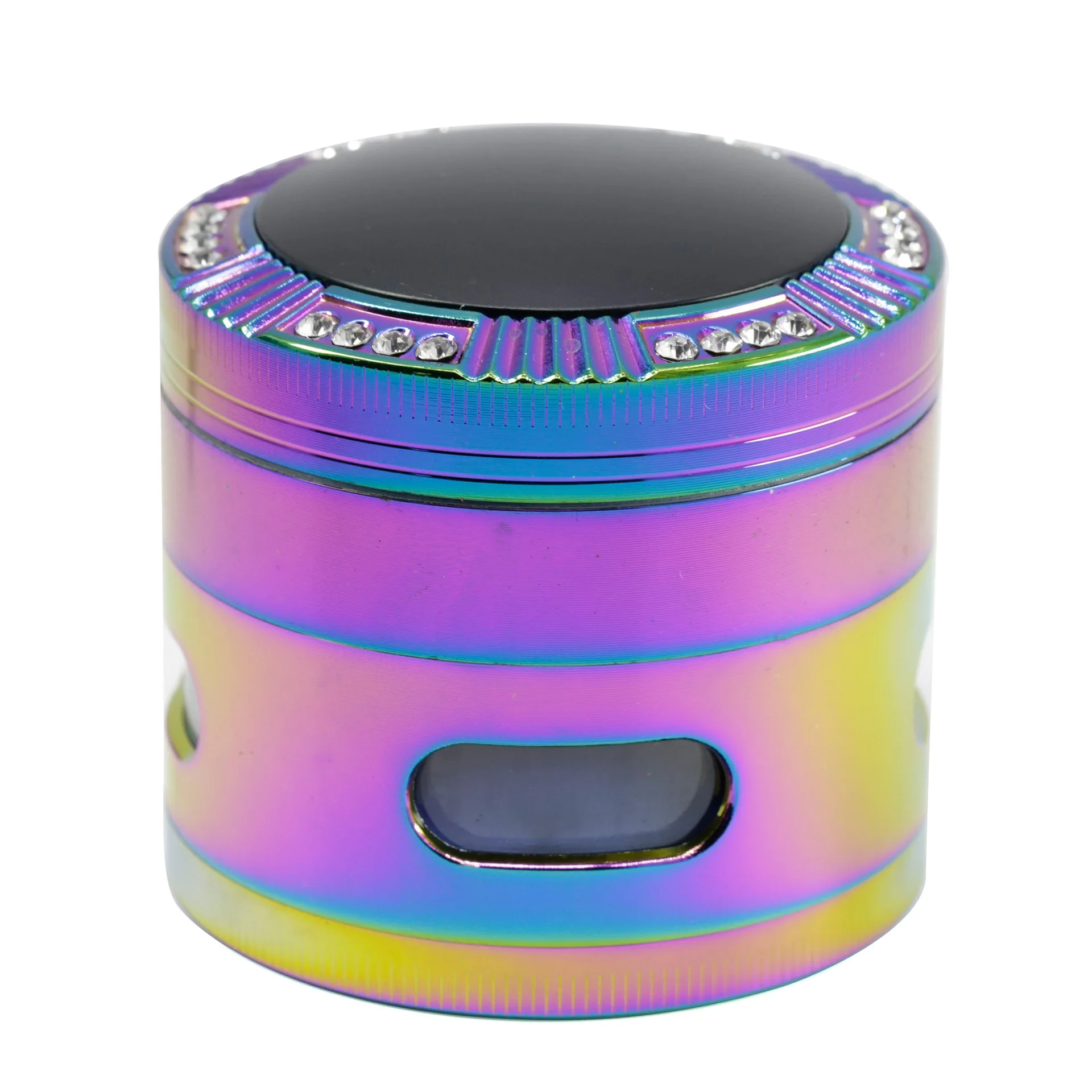 Zinc Alloy diameter 63mm4 Layers Laminate drill Ice Blue side window Herb grinder Spice Mill Tobacco Grinder Smoking Accessories
Zinc Alloy diameter 63mm4 Layers Laminate drill Ice Blue side window Herb grinder Spice Mill Tobacco Grinder Smoking Accessories