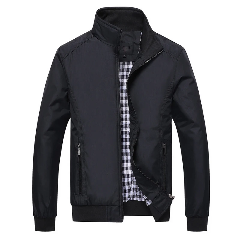 2021 Spring Autumn Men Jacket Casual Big Size 4XL 5XL Bomber Jacket Men Fashion Polyester Slim Male Windbreakers Coat
2021 Spring Autumn Men Jacket Casual Big Size 4XL 5XL Bomber Jacket Men Fashion Polyester Slim Male Windbreakers Coat