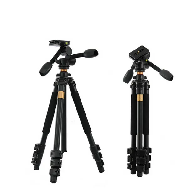 New QZSD Q470 Alu-alloy camera tripod 4 sections 3D head load bearing 10KG video recorder professional tripod for DSLR camera
New QZSD Q470 Alu-alloy camera tripod 4 sections 3D head load bearing 10KG video recorder professional tripod for DSLR camera