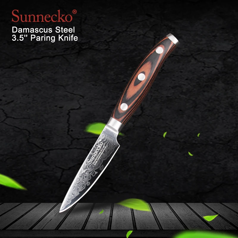 SUNNECKO 5PCS Kitchen Knife Set 73 Layers Damascus Steel Japan VG10 Chef Bread Santoku Utility Paring Knives Pakka Wood Handle
SUNNECKO 5PCS Kitchen Knife Set 73 Layers Damascus Steel Japan VG10 Chef Bread Santoku Utility Paring Knives Pakka Wood Handle