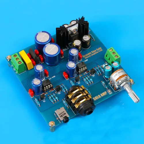 Audio Hifi Headphone Amplifier Kit Base On SOLO Amp Diy Kits new | Электроника