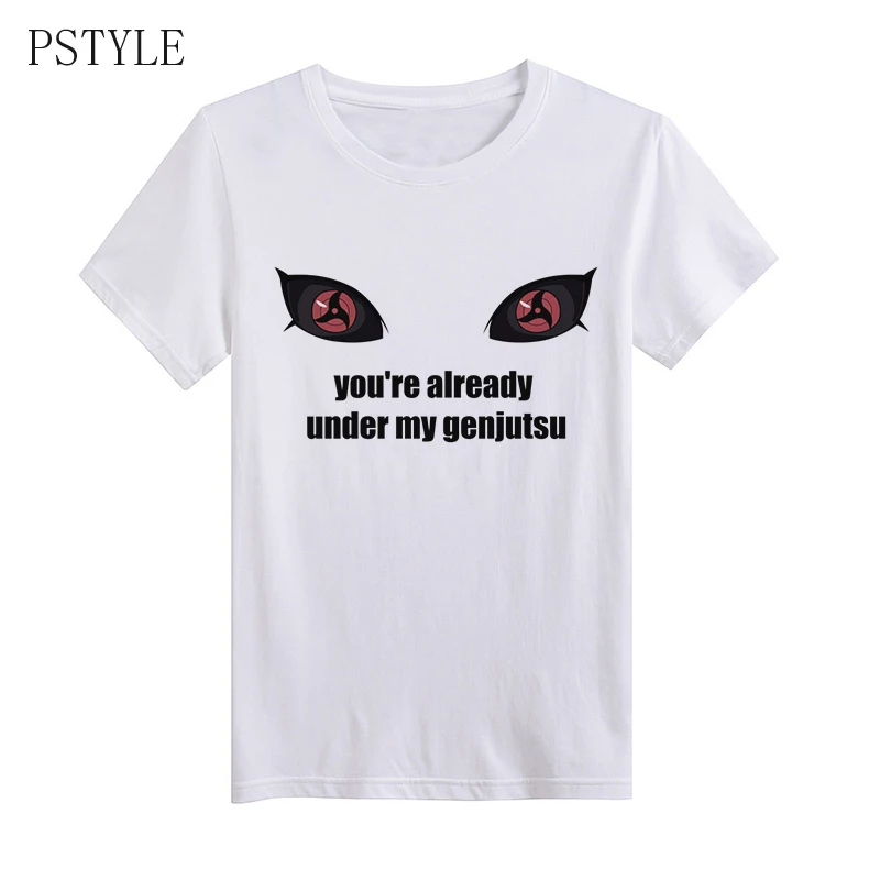 PSTYLE Uchiha Sasuke and Itachi Мужская футболка с коротким рукавом аниме высокое качество