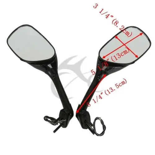 Led Carbon Side Rear View Mirrors Turn Signal For Suzuki GSXR 600 750 06-15 GSXR1000 05-15
Led Carbon Side Rear View Mirrors Turn Signal For Suzuki GSXR 600 750 06-15 GSXR1000 05-15