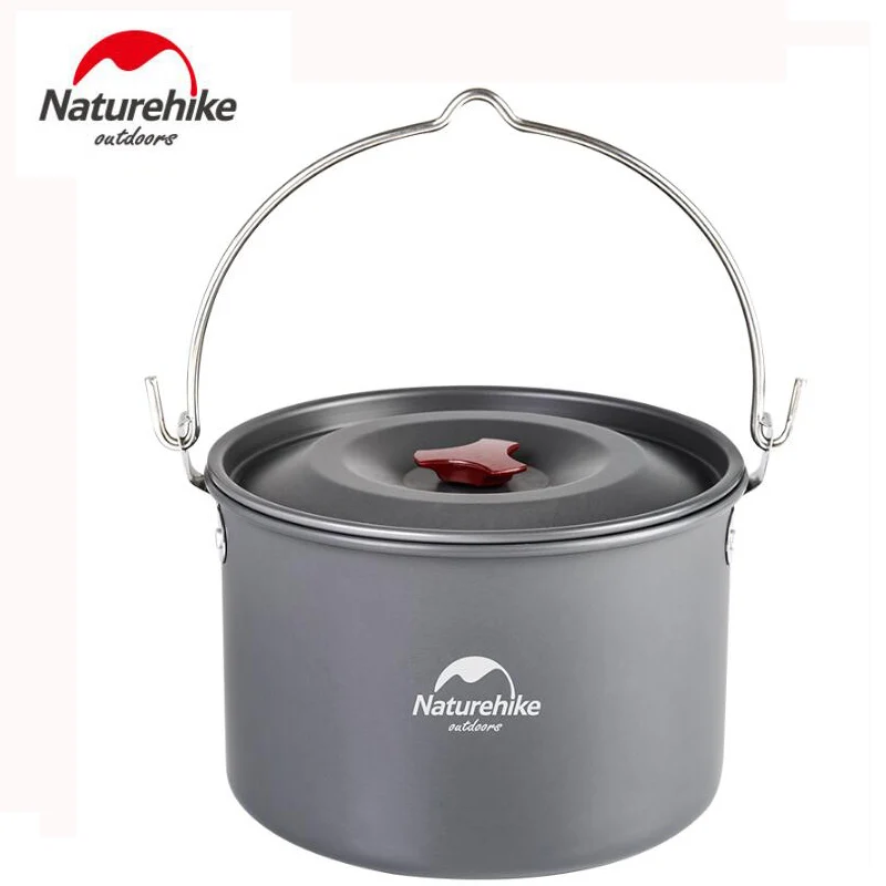 Naturehike Outdoor Camping Large 4L Pot One Camping Hanging Pots Picnic Cooker Alumium Cooking Pot For 4-6 Person
Naturehike Outdoor Camping Large 4L Pot One Camping Hanging Pots Picnic Cooker Alumium Cooking Pot For 4-6 Person