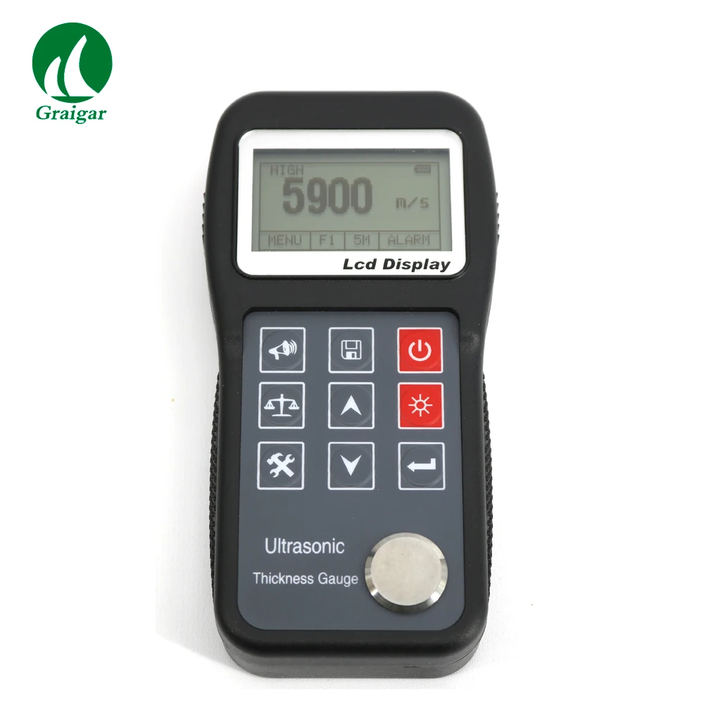 New NDT310 Digital Ultrasonic Thickness Gauge Tester Meter Wall Thickness Meter Measuring Range 0.75Mm-300.0Mm/0.03Inch 11.8Inch
New NDT310 Digital Ultrasonic Thickness Gauge Tester Meter Wall Thickness Meter Measuring Range 0.75Mm-300.0Mm/0.03Inch 11.8Inch