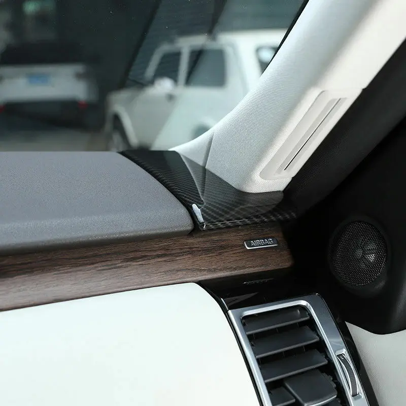 1 Set= 2 Pcs Carbon Fiber Car Dashboard Decoration Cover For Discovery 5 LR5 L462 2017-18 Car Accessories
1 Set= 2 Pcs Carbon Fiber Car Dashboard Decoration Cover For Discovery 5 LR5 L462 2017-18 Car Accessories