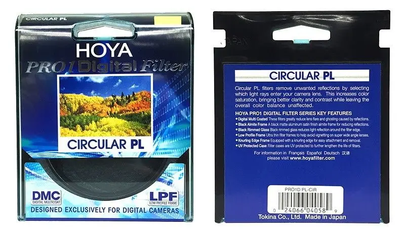 HOYA PRO1 Digital CPL Filter Polarizing Lens Filter Protector 49mm/52mm/55mm58mm/62mm/67mm/72mm/77mm/82mm
HOYA PRO1 Digital CPL Filter Polarizing Lens Filter Protector 49mm/52mm/55mm58mm/62mm/67mm/72mm/77mm/82mm