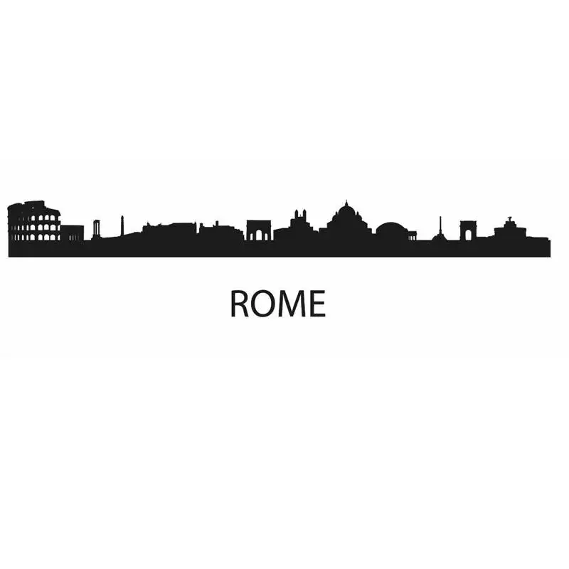 ROME City Decal Landmark Skyline Wall Stickers Sketch Decals Poster Parede Home Decor Sticker
ROME City Decal Landmark Skyline Wall Stickers Sketch Decals Poster Parede Home Decor Sticker