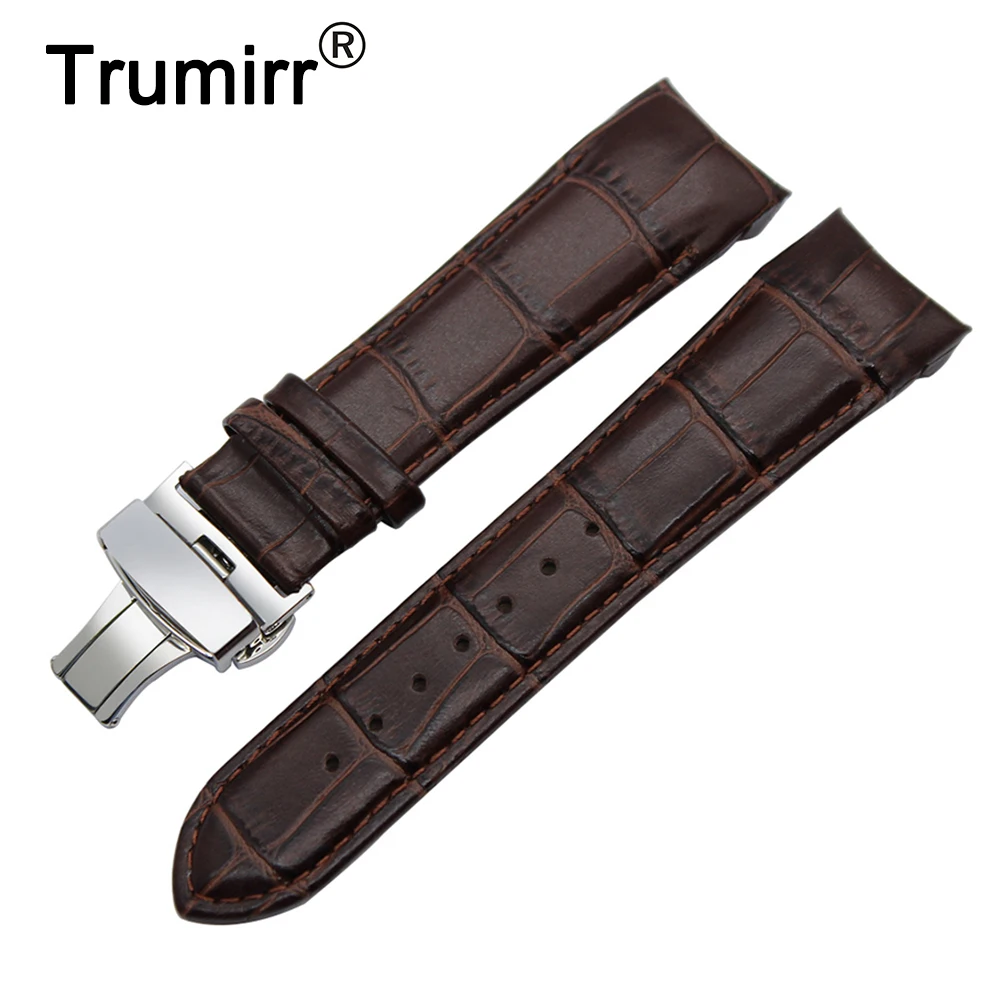 Calf Genuine Leather Watchband Arc Strap for Tissot 1853 T035 Watch Band Buterfly Buckle Strap Wrist Bracelet 22mm 23mm 24mm
Calf Genuine Leather Watchband Arc Strap for Tissot 1853 T035 Watch Band Buterfly Buckle Strap Wrist Bracelet 22mm 23mm 24mm