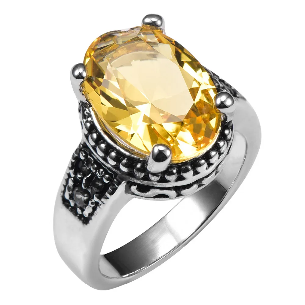 Shiny Yellow Crystal Zircon 925 Sterling Silver Ring Factory price For Women Size 6 7 8 9 10 11 F1488
Shiny Yellow Crystal Zircon 925 Sterling Silver Ring Factory price For Women Size 6 7 8 9 10 11 F1488