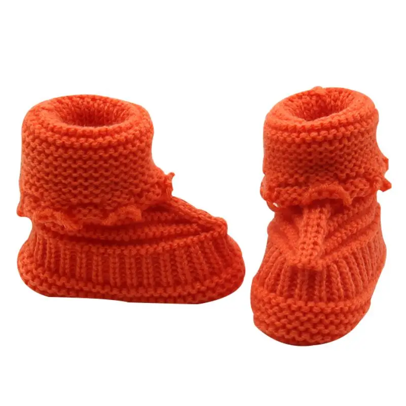 Winter Baby Boots Warm Crochet Knit Fleece Bowknot Wool Crib Shoes For Girl Booties 0-6M
Winter Baby Boots Warm Crochet Knit Fleece Bowknot Wool Crib Shoes For Girl Booties 0-6M