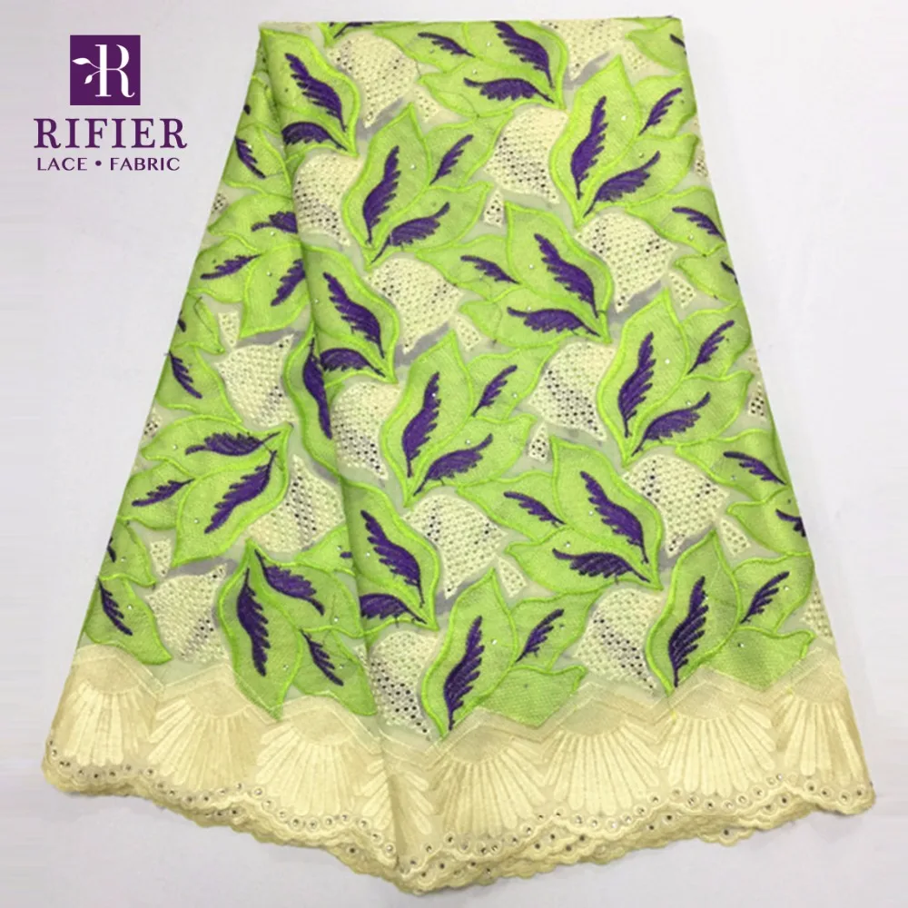 Rhinestones Afircan Cotton Lace Leaf Design Embroidered Guipure Cotton Fabrics For India Women Wedding Party Dresses Material
Rhinestones Afircan Cotton Lace Leaf Design Embroidered Guipure Cotton Fabrics For India Women Wedding Party Dresses Material