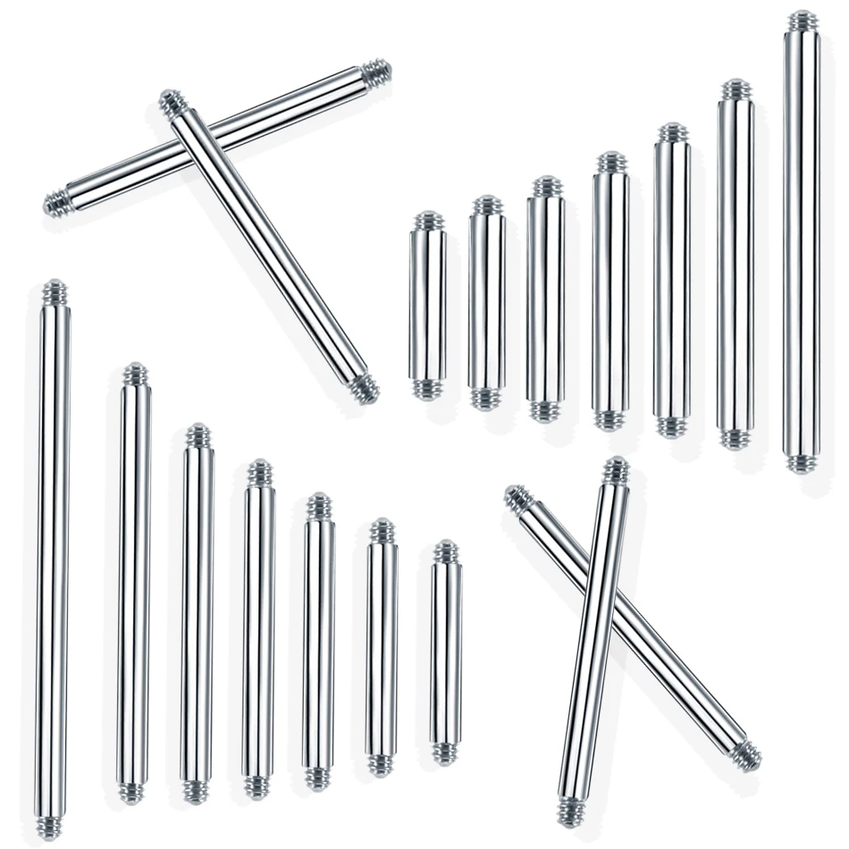 100pcs/lot Steel Screw Barbell Part Post Only Replacement Accessories For Nipple Tongue Earring Labret Piercing Jewelry 6mm-38mm
100pcs/lot Steel Screw Barbell Part Post Only Replacement Accessories For Nipple Tongue Earring Labret Piercing Jewelry 6mm-38mm