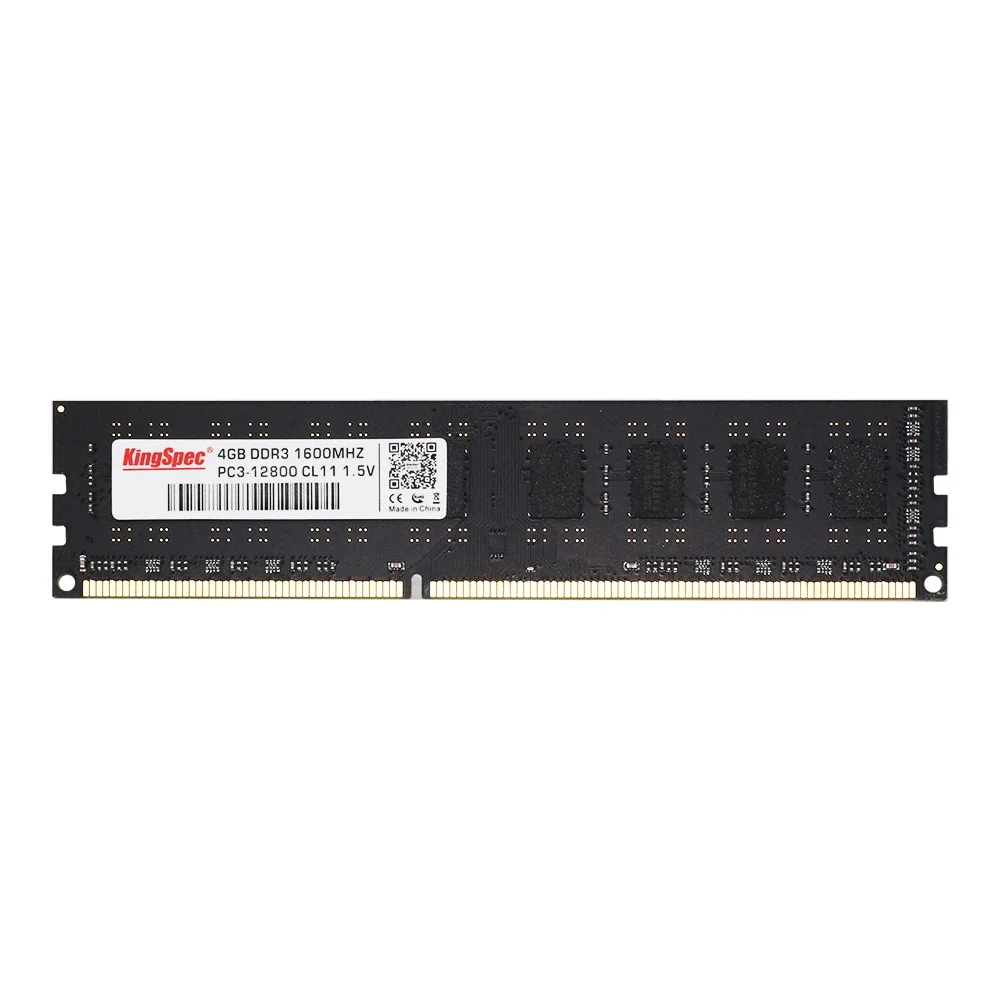 Фото Оперативная память KingSpec DDR3 4 ГБ 8 1600 МГц 240Pin для настольных ПК с высокой