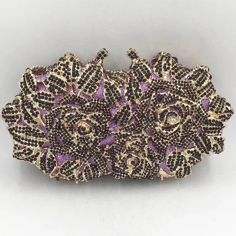 New Fashion Evening Clutch Bags Pink Crystal Women Messenger Handbag Luxury Diamond Floral Lady Party Prom Chain Shoulder Purse
New Fashion Evening Clutch Bags Pink Crystal Women Messenger Handbag Luxury Diamond Floral Lady Party Prom Chain Shoulder Purse