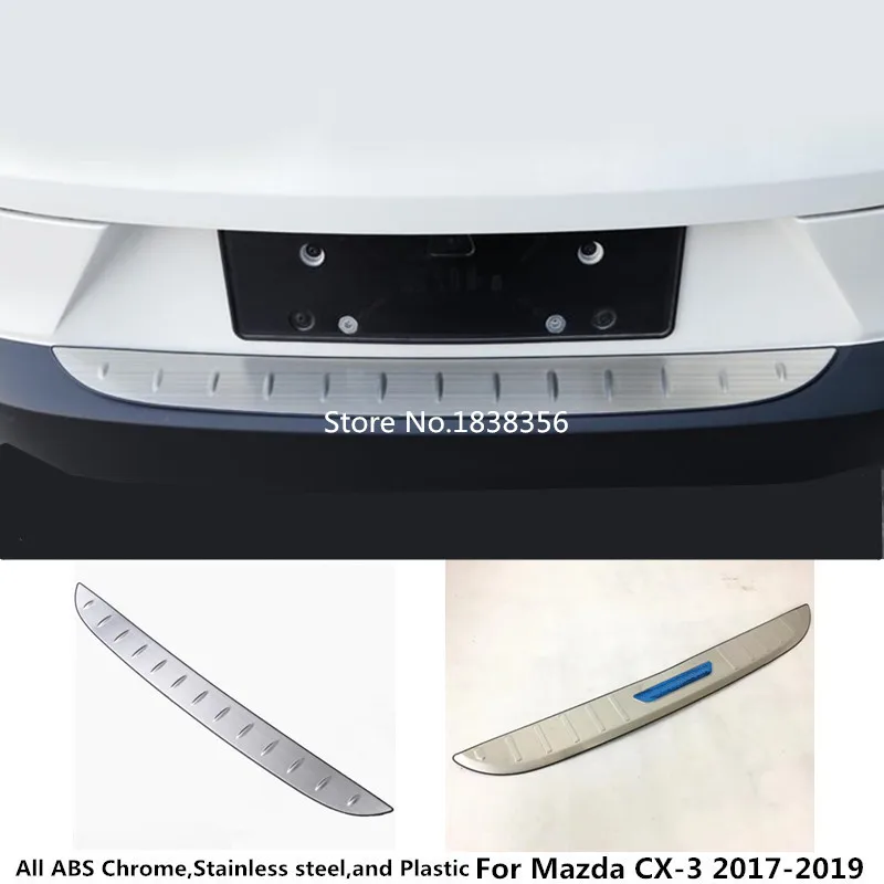 For Mazda CX-3 CX3 2017 2018 2019 2020 2021 Car External Rear Bumper Protection Trim Cover Stainless Steel Plate Pedal 1pcs
For Mazda CX-3 CX3 2017 2018 2019 2020 2021 Car External Rear Bumper Protection Trim Cover Stainless Steel Plate Pedal 1pcs