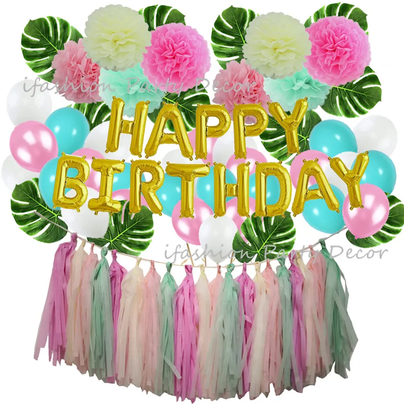 Pink&Mint Party Balloons Paper Tassel Flowers Wedding Decoration Favors Birthday Party Decorations Kids Hawaiian Party Supplies
Pink&Mint Party Balloons Paper Tassel Flowers Wedding Decoration Favors Birthday Party Decorations Kids Hawaiian Party Supplies