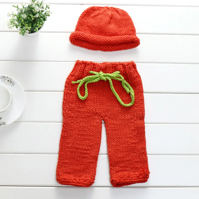 2 Pcs/Set Newborn Baby Crochet Knit Orange Photography Outfits with Hat Long Pants M09
2 Pcs/Set Newborn Baby Crochet Knit Orange Photography Outfits with Hat Long Pants M09