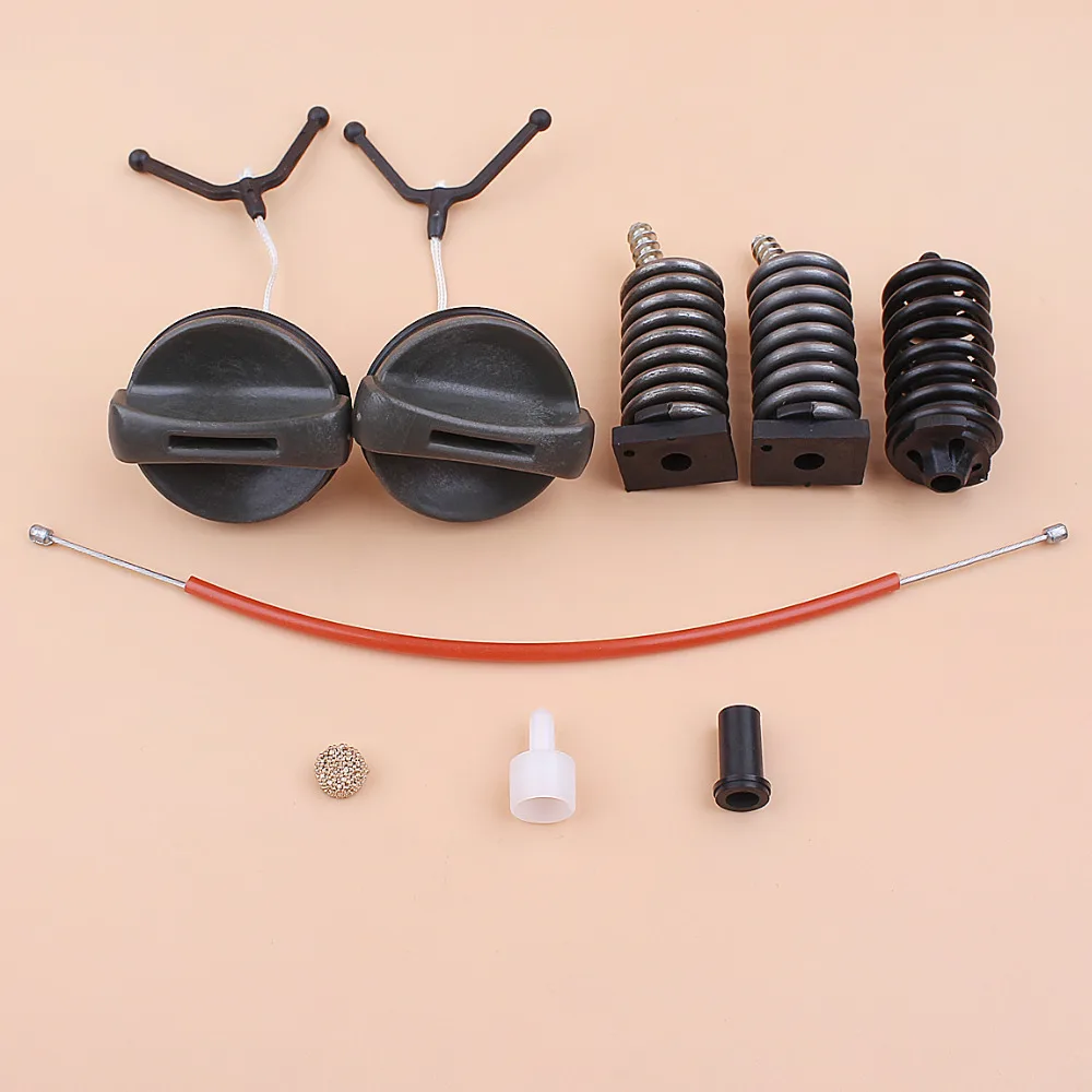 Fuel Cap Tank Vent Beather AV Buffer Spring Throttle Cable Repair Kit For Husqvarna 445 450 Chainsaw Spare Parts
Fuel Cap Tank Vent Beather AV Buffer Spring Throttle Cable Repair Kit For Husqvarna 445 450 Chainsaw Spare Parts