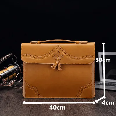 2021 New Women Briefcase Female Retro Computer Handbag Thin Section A4 Folder Shoulder Bag Hollow Portable Laptop Messenger Bags
2021 New Women Briefcase Female Retro Computer Handbag Thin Section A4 Folder Shoulder Bag Hollow Portable Laptop Messenger Bags