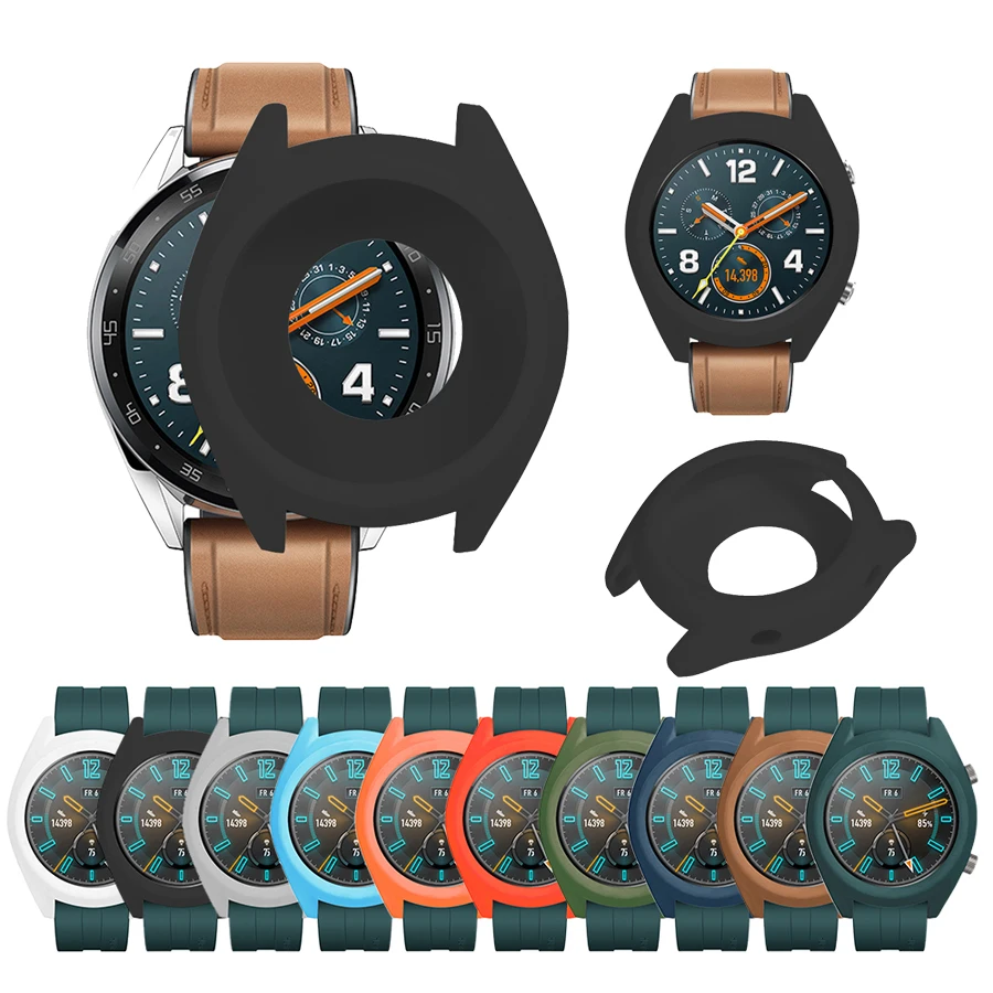Protective Full Case Cover Silicone Bumper Shell for Huawei Watch GT/GT Active Replacement Watch Cases
Protective Full Case Cover Silicone Bumper Shell for Huawei Watch GT/GT Active Replacement Watch Cases