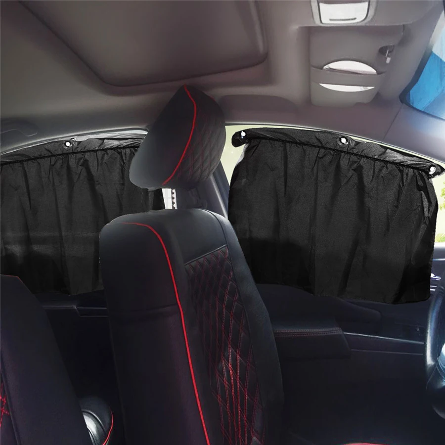 2Pcs Retractable Car Auto Side Window Baby Sun Shade Shield Cover Roll Curtain Visor With Belt Elastic Band 
2Pcs Retractable Car Auto Side Window Baby Sun Shade Shield Cover Roll Curtain Visor With Belt Elastic Band