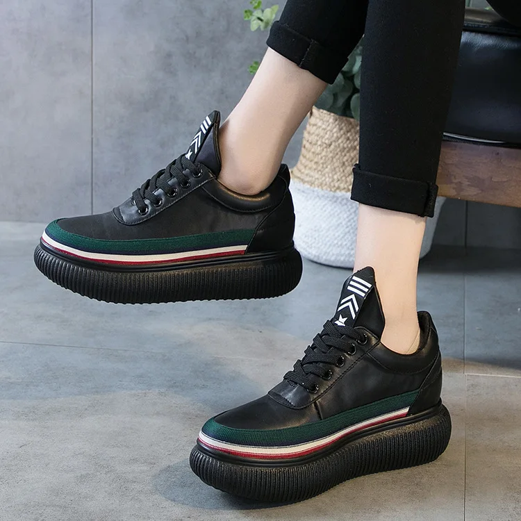 2019 Newest Spring Spell Colors Platform Shoes Woman Genuine Leather Shoes Casual Shoes Sneakers Plus Velvet Warm Winter Shoes
2019 Newest Spring Spell Colors Platform Shoes Woman Genuine Leather Shoes Casual Shoes Sneakers Plus Velvet Warm Winter Shoes