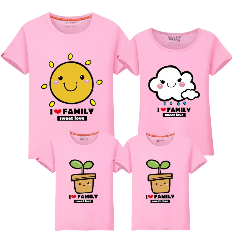 Family Look Cartoon T-Shirts Mother and Daughter Clothes Clothing Tees Dad Son Family Matching Outfits Filha Mommy T-shirts
Family Look Cartoon T-Shirts Mother and Daughter Clothes Clothing Tees Dad Son Family Matching Outfits Filha Mommy T-shirts