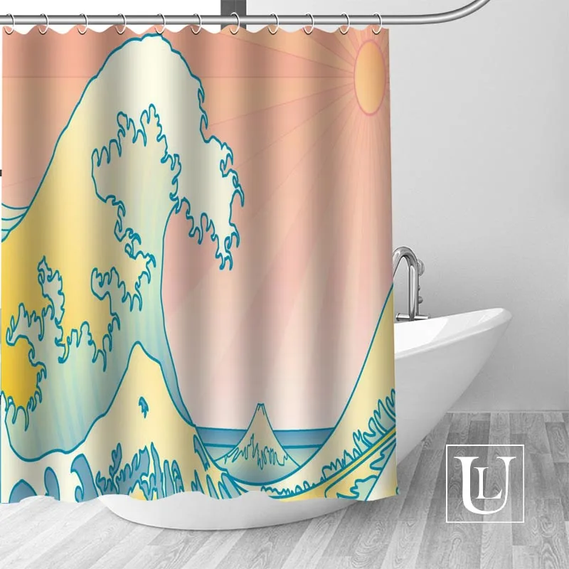 Big Sale New Custom Great Wave off Kangawa Shower Curtain with Hooks bathroom Waterproof Polyester Fabric
Big Sale New Custom Great Wave off Kangawa Shower Curtain with Hooks bathroom Waterproof Polyester Fabric