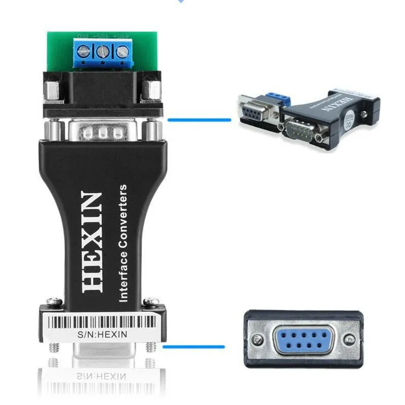 10 шт./лот HEXIN RS232 к RS485 конвертер|converter rs485|converter rs232 rs485hexin rs485 |