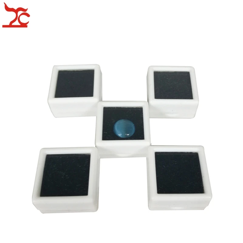 50Pcs Plastic Loose Diamond Display Package Box Square White Gem Case Black Memory Foam Pad Beads Pendant Box Showcase 3*3*2cm
50Pcs Plastic Loose Diamond Display Package Box Square White Gem Case Black Memory Foam Pad Beads Pendant Box Showcase 3*3*2cm