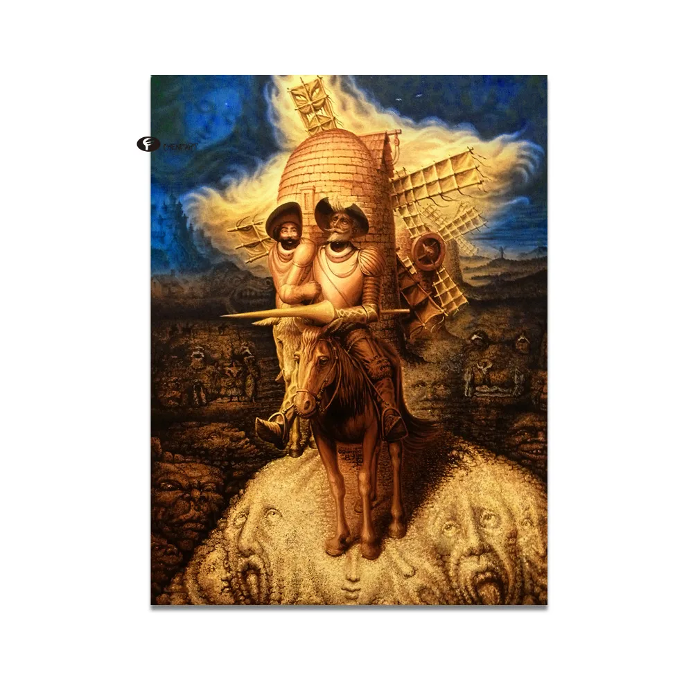 Abstract Decoration Pictures Canvas Painting Don Quixote Oil Paintings Wall Pictures For Living Room Modern Home Decor No Frame
Abstract Decoration Pictures Canvas Painting Don Quixote Oil Paintings Wall Pictures For Living Room Modern Home Decor No Frame