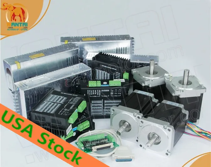 4-осевой шаговый двигатель Nema34 WT86STH118-6004A 1232oz-in + Драйвер DQ860MA 80V 7.8A 256Micro Wantmotor
4-осевой шаговый двигатель Nema34 WT86STH118-6004A 1232oz-in + Драйвер DQ860MA 80V 7.8A 256Micro Wantmotor