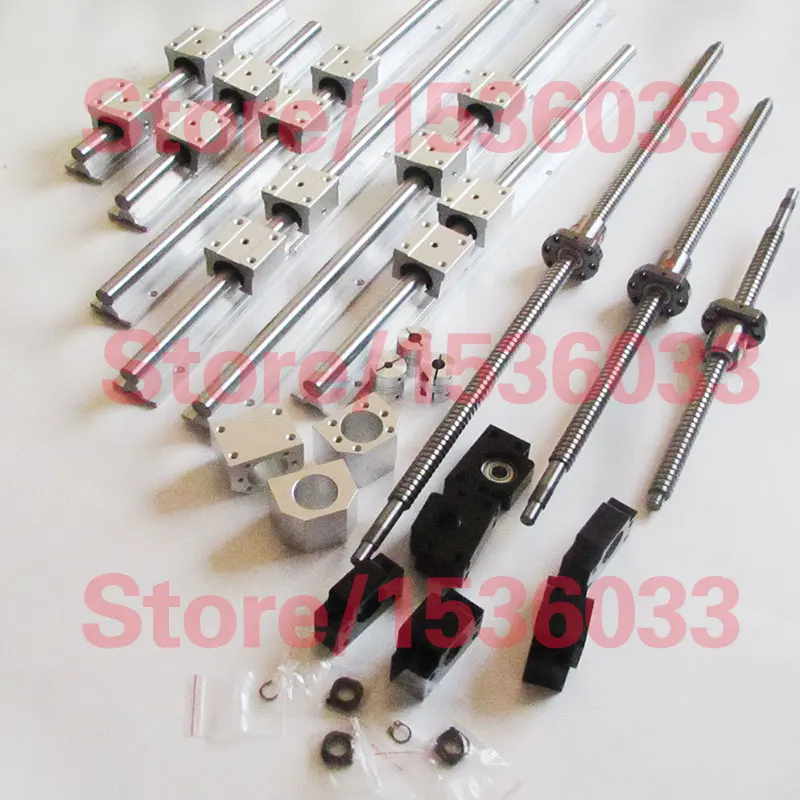 3 SBR20 rail sets +3 anti-backlash ballscrews RM2005-1700mm+3BK/BF15+3pcs couplers
3 SBR20 rail sets +3 anti-backlash ballscrews RM2005-1700mm+3BK/BF15+3pcs couplers